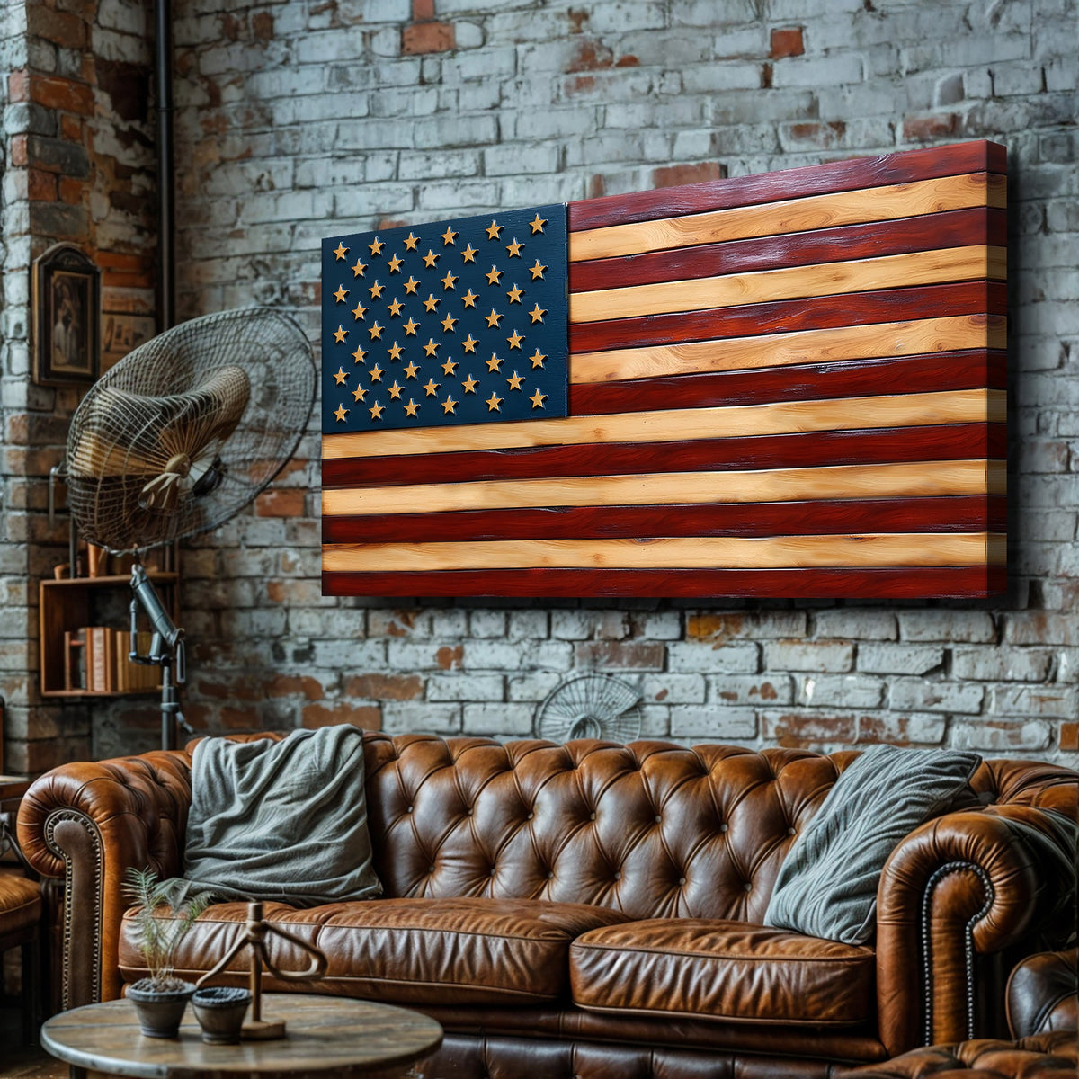 Old Glory American Flag Wall Art II Made in the USA with top-quality canvas, trusted by over 250K customers.