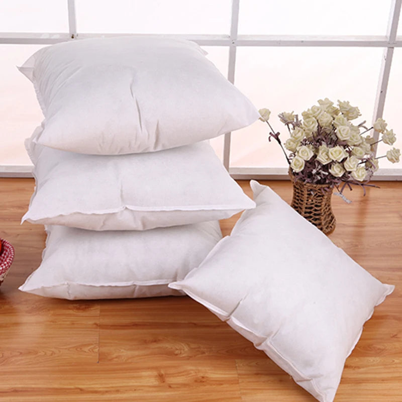 30*30/35*35/40*40/45*45 /50*50/55*55/60*60cm Solid Cushion Core Head Waist Pillow Inner PP Cotton Filler Cushion Filling 