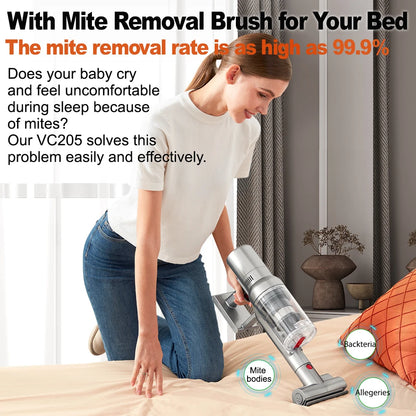 Cordless Vacuum 27000PA Smart Sensor for Home Carpet