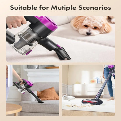 Homeika Cordless Vacuum 23KPa 48min LED Display Floor Carpet Homeika Cordless Vacuum 23KPa 48min LED Display Floor Carpet