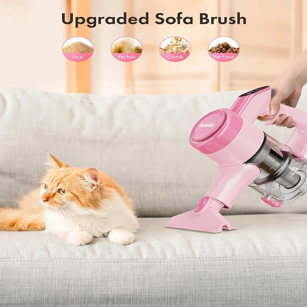 Homeika Cordless Vacuum 23KPa 48min LED Display Floor Carpet