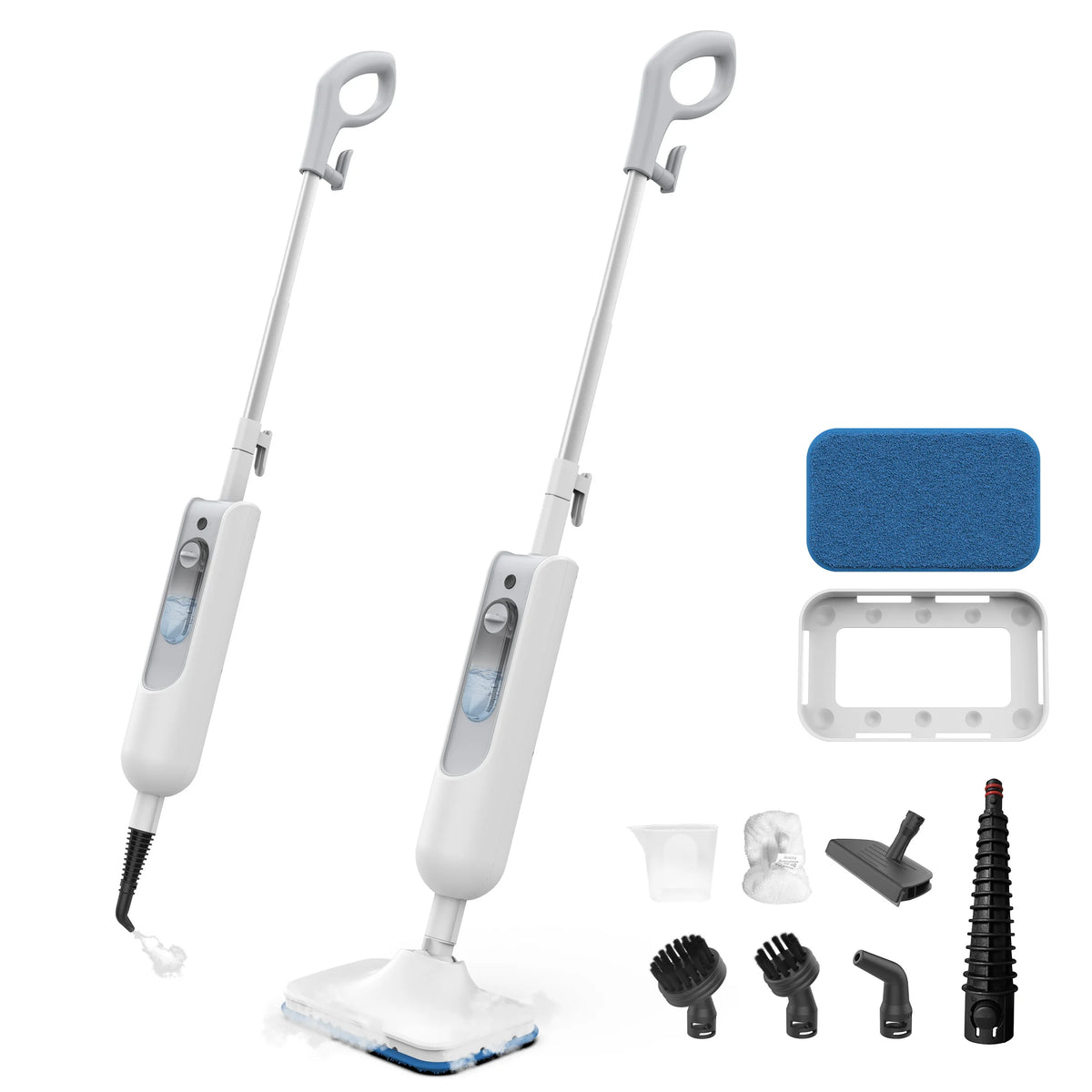 INSE 6-in-1 Steam Mop for Hard Floor Carpet &amp; Kitchen