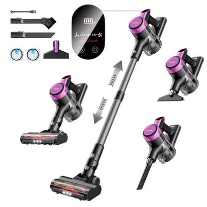 Homeika Cordless Vacuum 23KPa 48min LED Display Floor Carpet