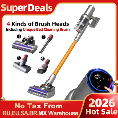 Cordless Vacuum 27000PA Smart Sensor for Home Carpet