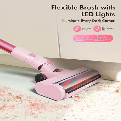 Homeika Cordless Vacuum 23KPa 48min LED Display Floor Carpet