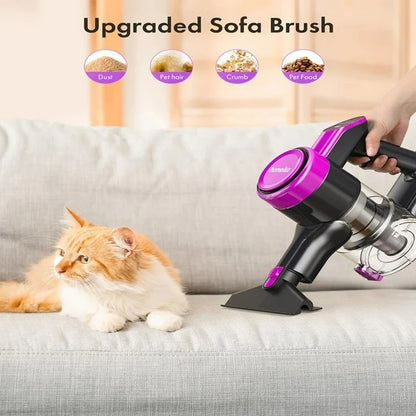 Homeika Cordless Vacuum 23KPa 48min LED Display Floor Carpet
