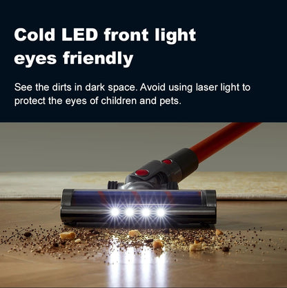 Cordless Vacuum 27000PA Smart Sensor for Home Carpet