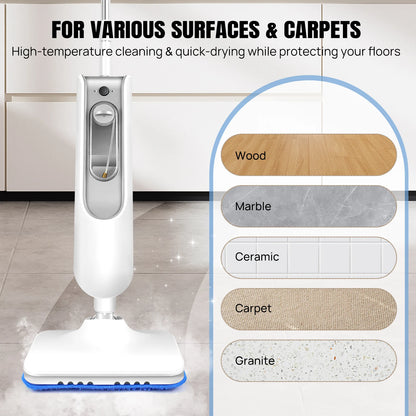 DayPlus Steam Mop &amp; Detachable Steam Cleaner